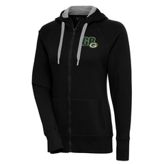Green Bay Packers  Antigua Women's Victory Full-Zip Hoodie