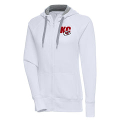 Kansas City Chiefs  Antigua Women's Victory Full-Zip Hoodie