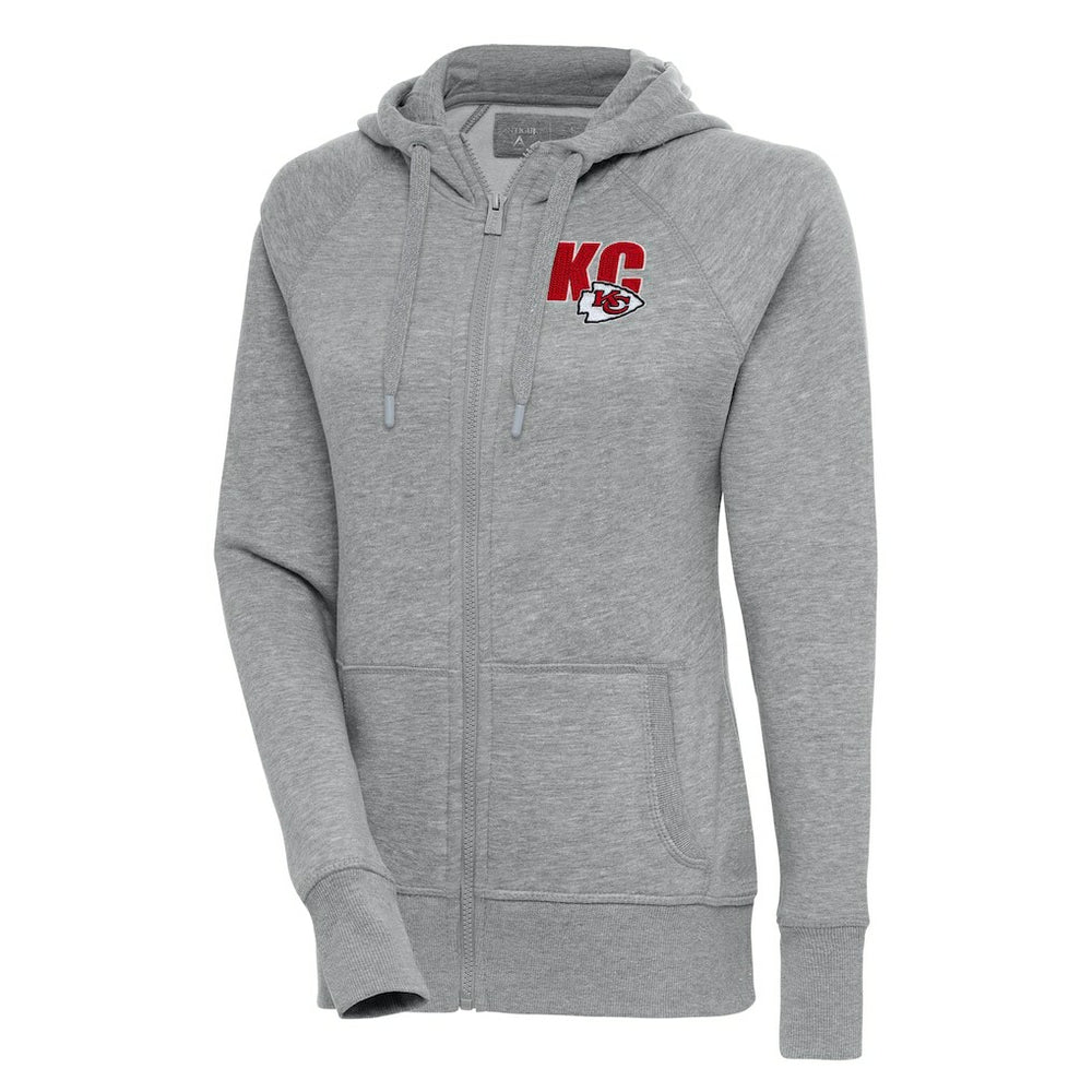 Kansas City Chiefs  Antigua Women's Victory Full-Zip Hoodie