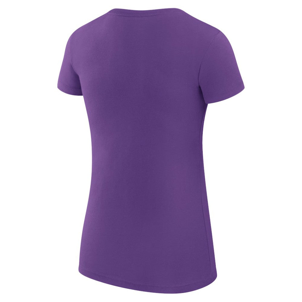 Colorado Rockies G-III 4Her by Carl Banks Women's Super-Slim Fit Lightweight Dot Print T-Shirt | MLB US
