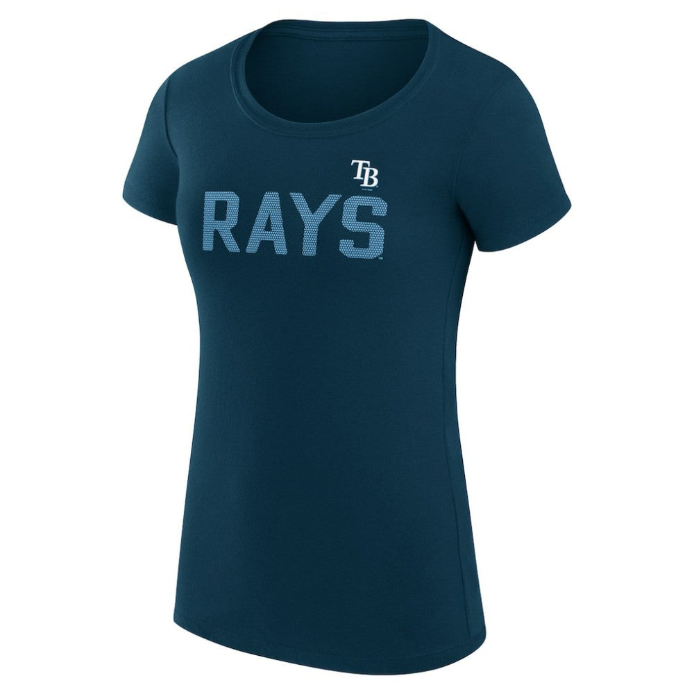 Tampa Bay Rays G-III 4Her by Carl Banks Women's Super-Slim Fit Lightweight Dot Print T-Shirt | MLB US