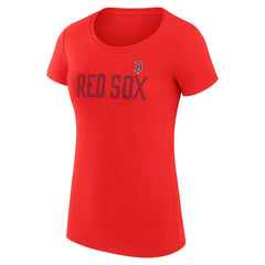 Boston Red Sox G-III 4Her by Carl Banks Women's Super-Slim Fit Lightweight Dot Print T-Shirt | MLB Near me