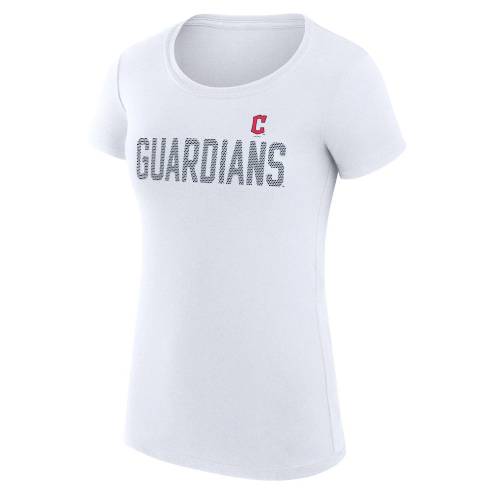 Cleveland Guardians G-III 4Her by Carl Banks Women's Super-Slim Fit Lightweight Dot Print T-Shirt | MLB Online