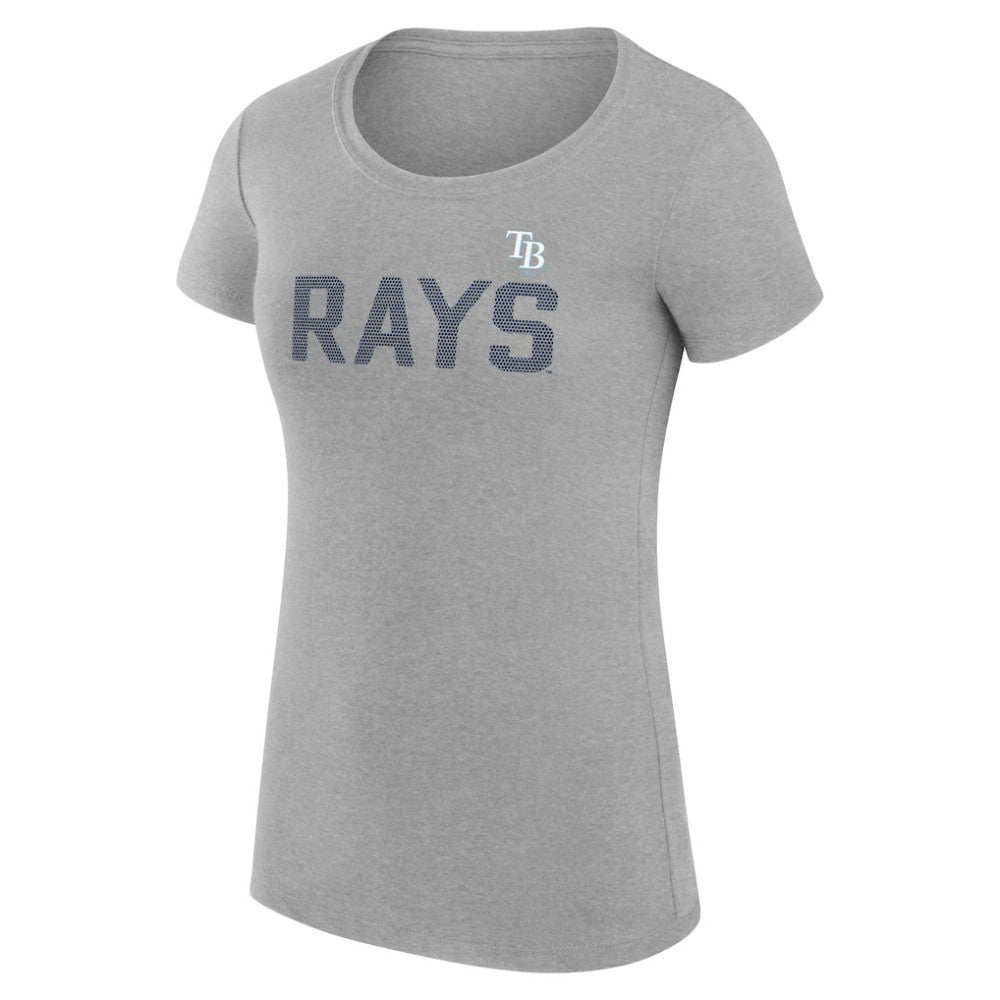 Tampa Bay Rays G-III 4Her by Carl Banks Women's Super-Slim Fit Lightweight Dot Print T-Shirt | MLB New