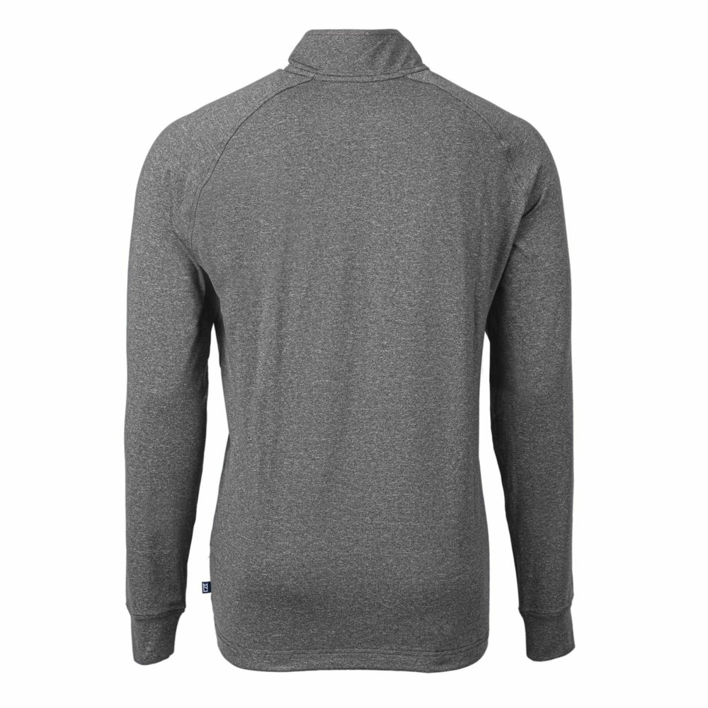 Green Bay Packers  Cutter & Buck Big & Tall Adapt Eco Knit Quarter-Zip Pullover Top