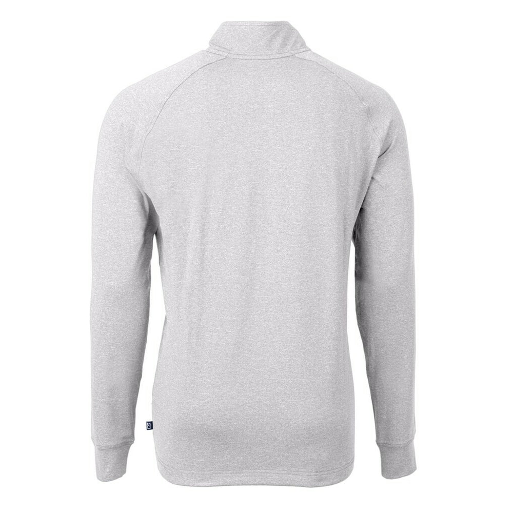 Minnesota Vikings  Cutter & Buck Big & Tall Adapt Eco Knit Quarter-Zip Pullover Top