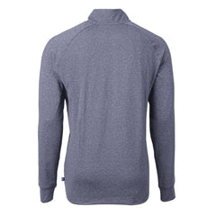 Minnesota Vikings  Cutter & Buck Big & Tall Adapt Eco Knit Quarter-Zip Pullover Top