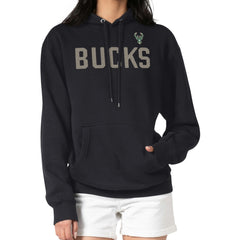 Milwaukee Bucks G-III 4Her by Carl Banks Women's Dot Print Pullover Hoodie New