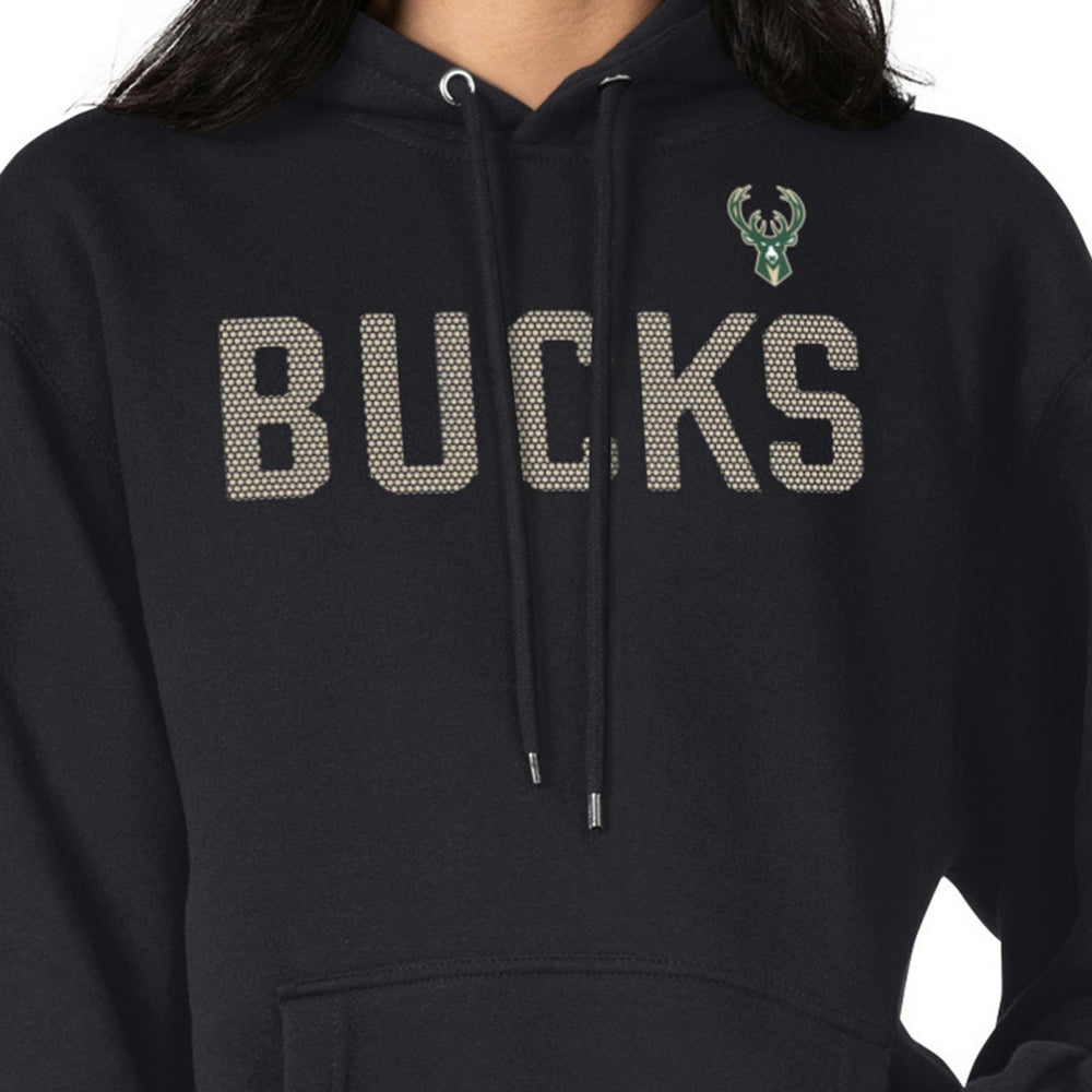 Milwaukee Bucks G-III 4Her by Carl Banks Women's Dot Print Pullover Hoodie New
