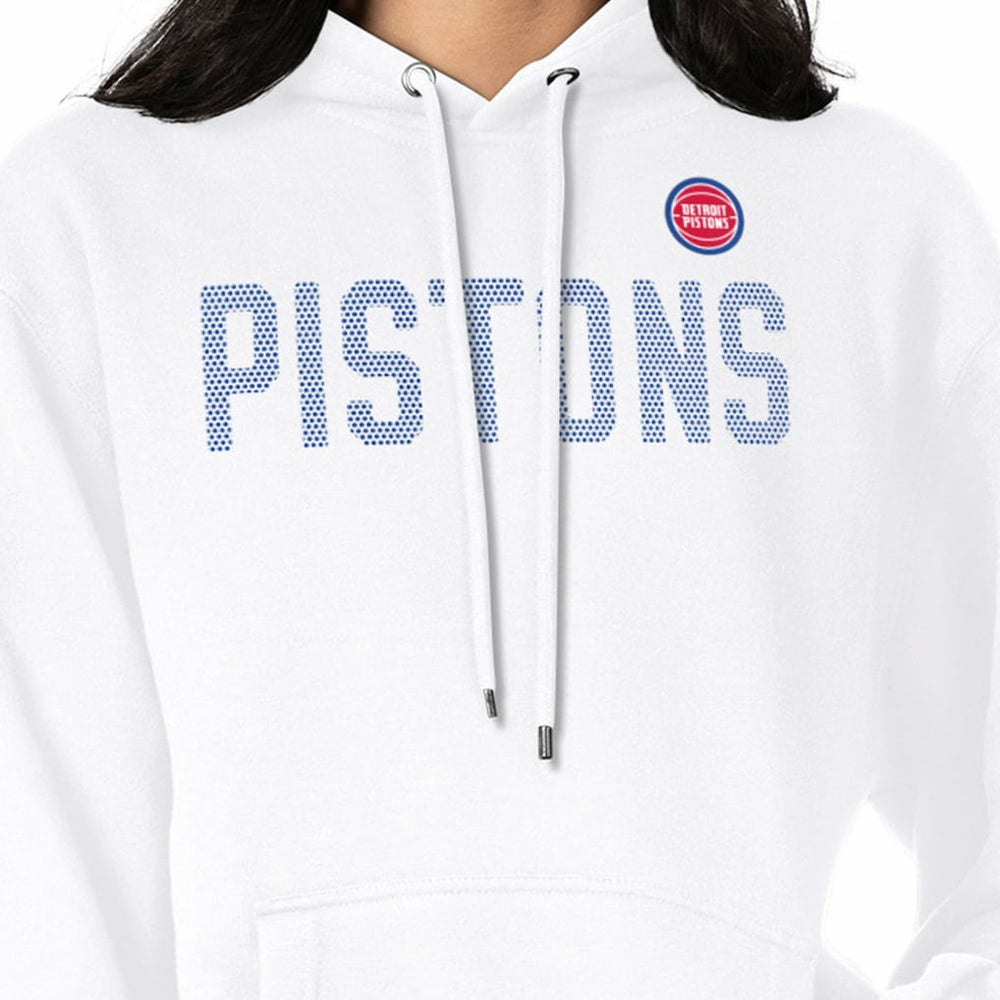 Detroit Pistons G-III 4Her by Carl Banks Women's Dot Print Pullover Hoodie sale Online