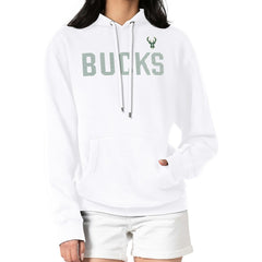 Milwaukee Bucks G-III 4Her by Carl Banks Women's Dot Print Pullover Hoodie On Sale