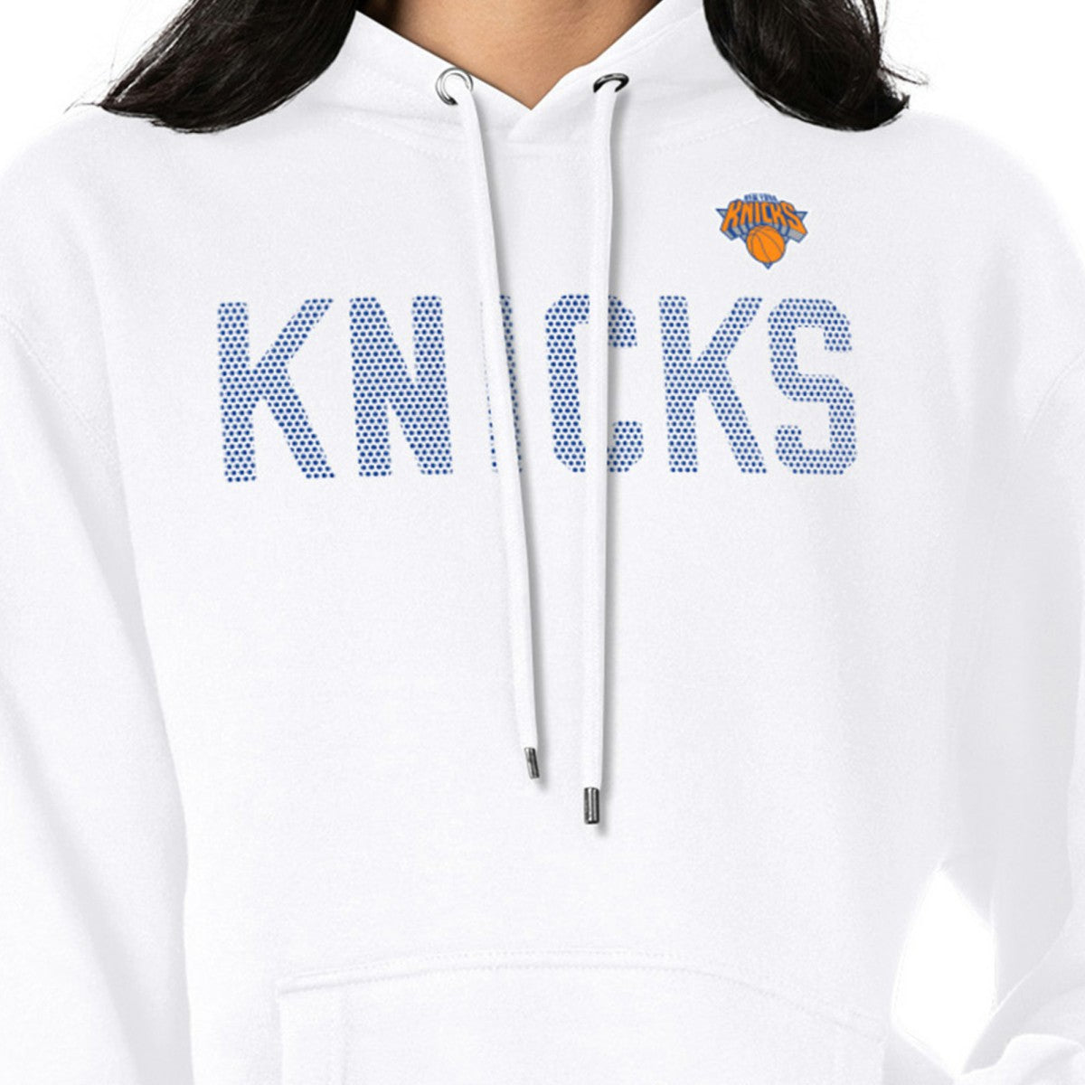 New York Knicks G-III 4Her by Carl Banks Women's Dot Print Pullover Hoodie Outlet