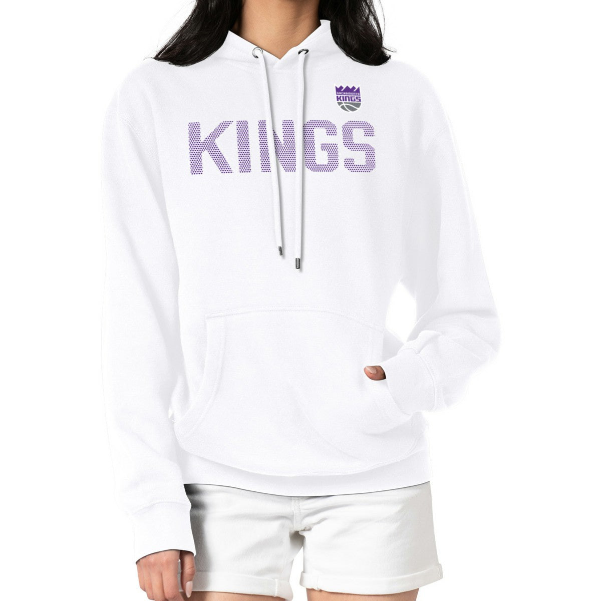 Sacramento Kings G-III 4Her by Carl Banks Women's Dot Print Pullover Hoodie Online