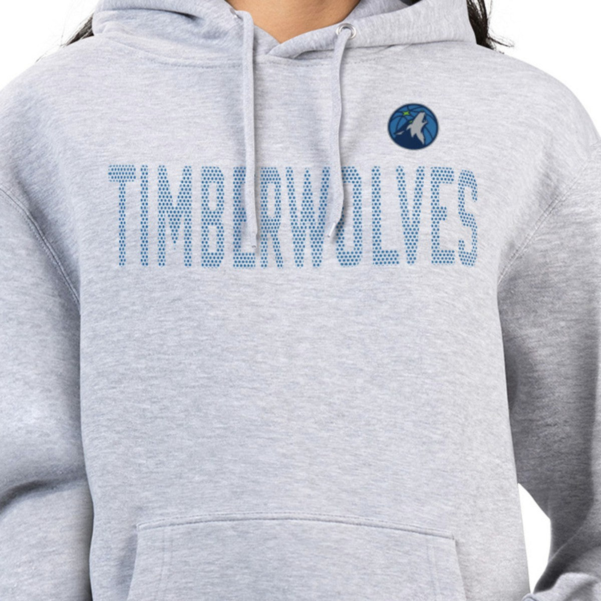 Minnesota Timberwolves G-III 4Her by Carl Banks Women's Dot Print Pullover Hoodie New