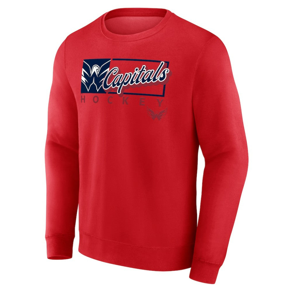 Washington Capitals Fanatics Focus Fleece Pullover Sweatshirt Online