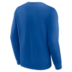 New York Rangers Fanatics Focus Fleece Pullover Sweatshirt Outlet