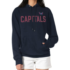Washington Capitals G-III 4Her by Carl Banks Women's Dot Print Pullover Hoodie On Sale