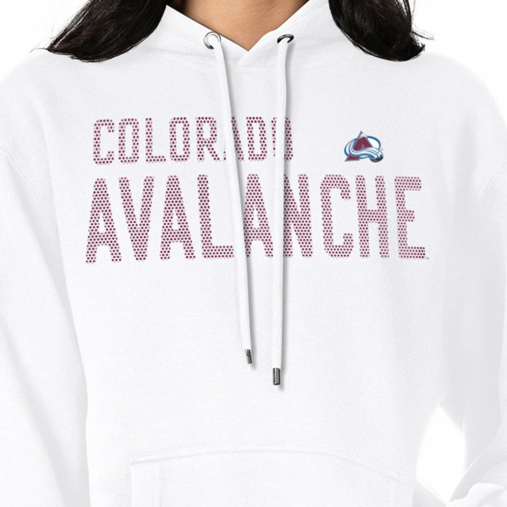 Colorado Avalanche G-III 4Her by Carl Banks Women's Dot Print Pullover Hoodie Outlet