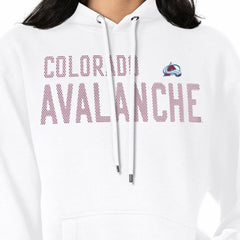 Colorado Avalanche G-III 4Her by Carl Banks Women's Dot Print Pullover Hoodie Outlet