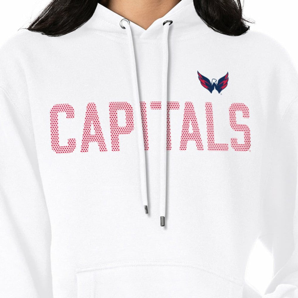 Washington Capitals G-III 4Her by Carl Banks Women's Dot Print Pullover Hoodie Sale
