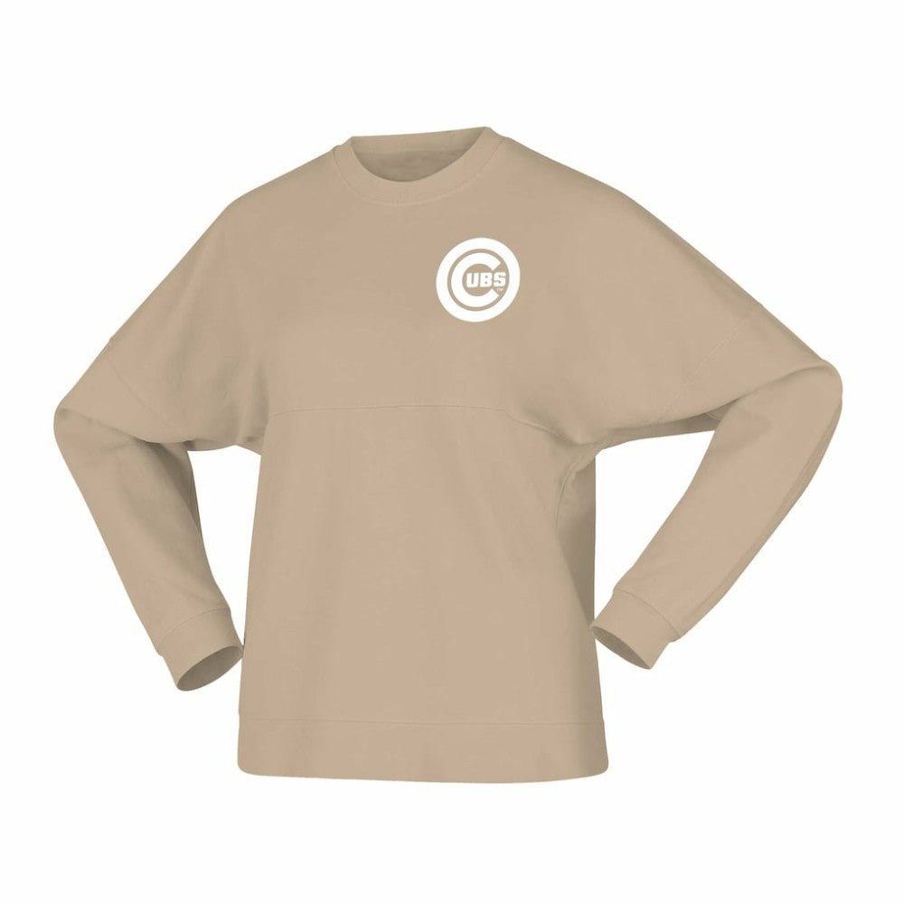 Chicago Cubs Fanatics Women's Branded Fleece Pullover Sweatshirt | MLB Outlet