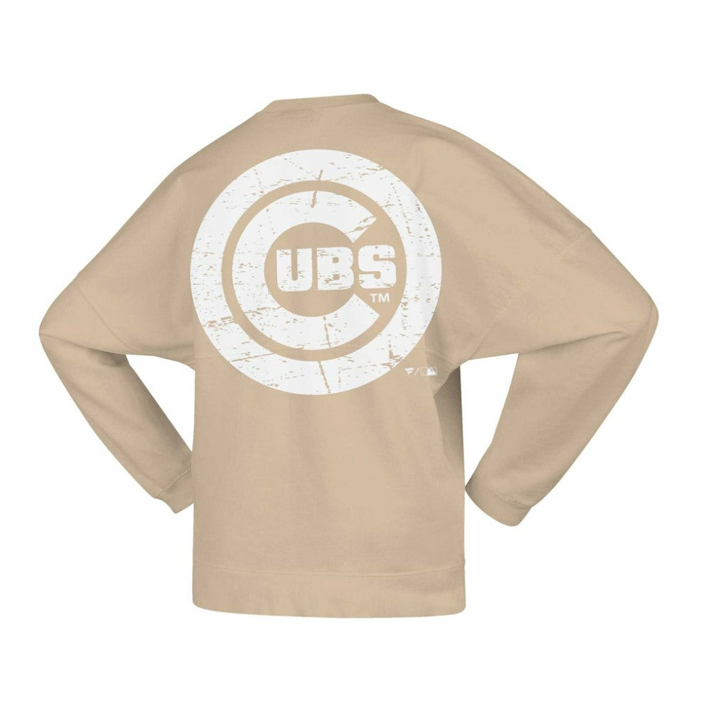 Chicago Cubs Fanatics Women's Branded Fleece Pullover Sweatshirt | MLB Outlet