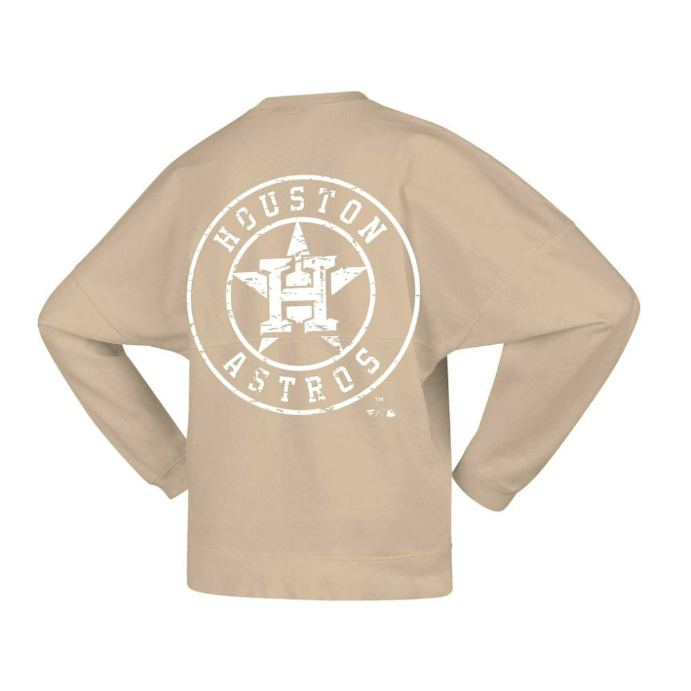 Houston Astros Fanatics Women's Branded Fleece Pullover Sweatshirt | MLB Outlet