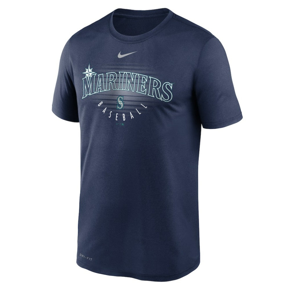 Seattle Mariners Nike Wordmark Outline Legend T-Shirt | MLB Shop