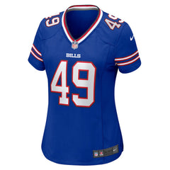 Buffalo Bills Nike DaShaun White  Women's Team Game Jersey