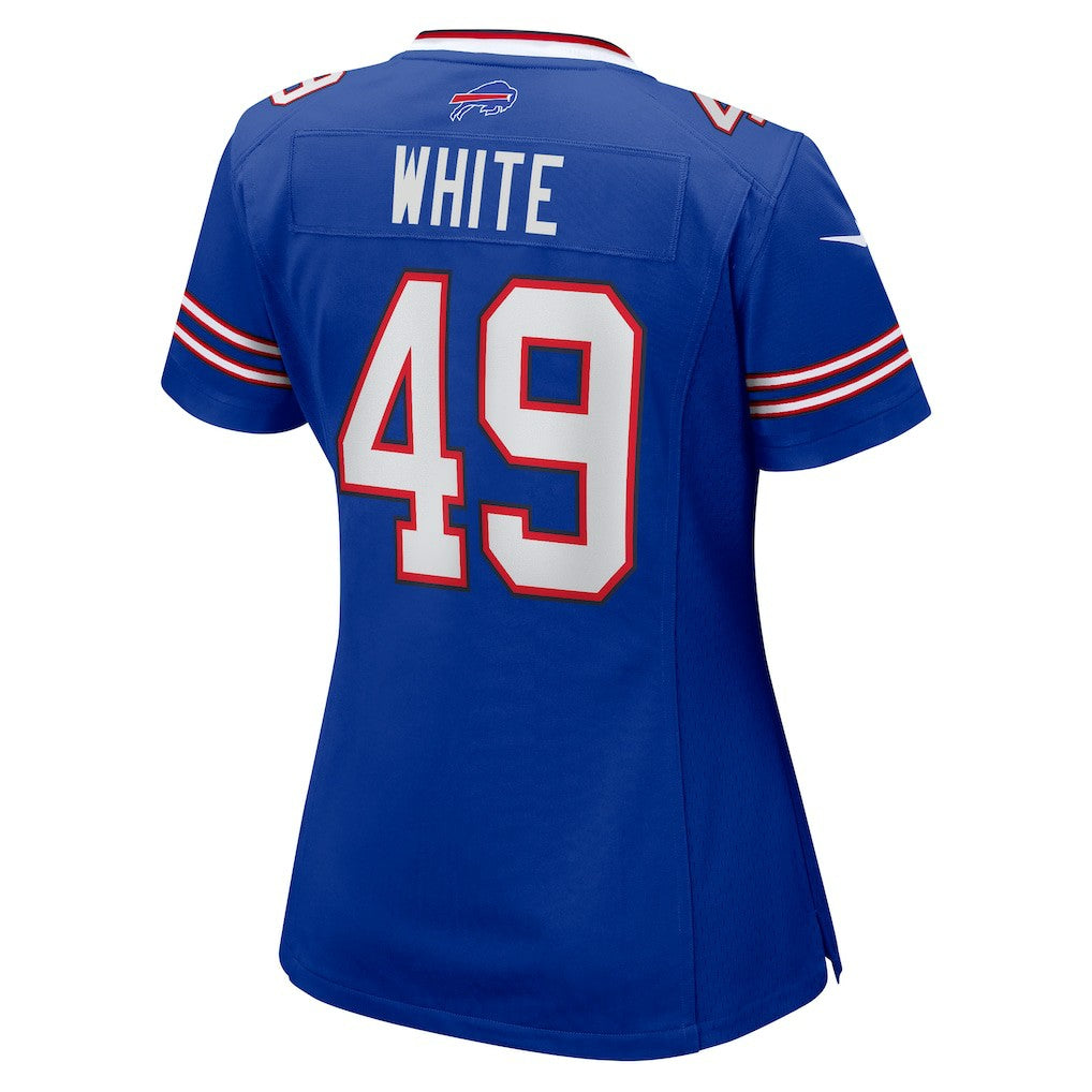 Buffalo Bills Nike DaShaun White  Women's Team Game Jersey