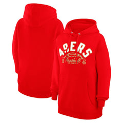 San Francisco 49ers  Starter Unisex Half Ball Team Fleece Pullover Hoodie