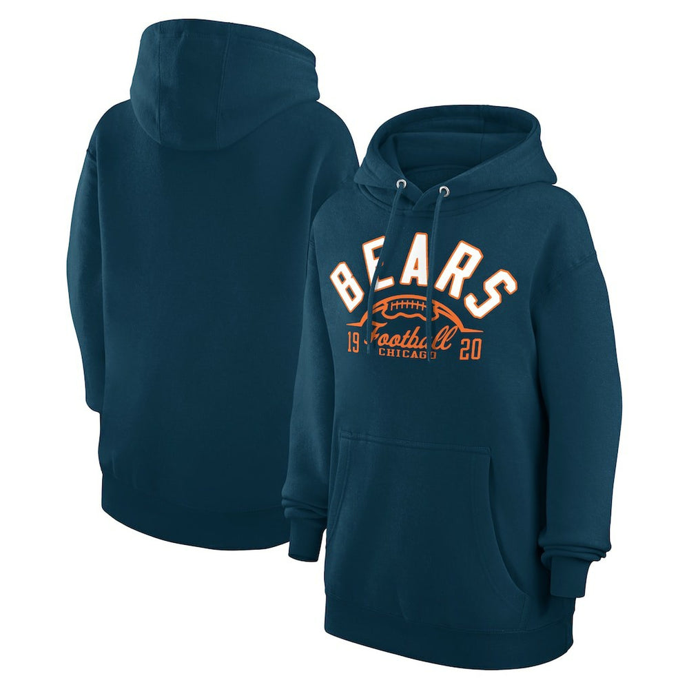 Chicago Bears  Starter Unisex Half Ball Team Fleece Pullover Hoodie