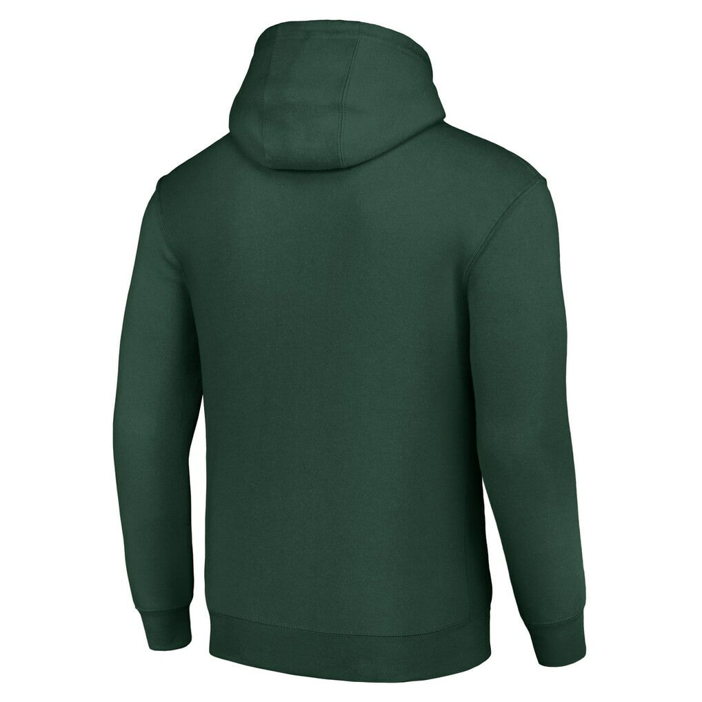 Green Bay Packers  Starter Unisex Half Ball Team Fleece Pullover Hoodie