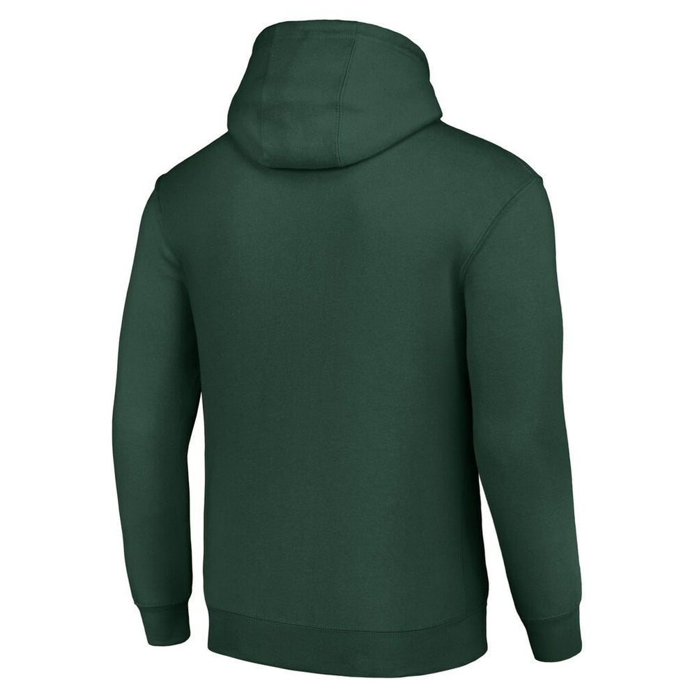 Green Bay Packers  Starter Unisex Half Ball Team Fleece Pullover Hoodie