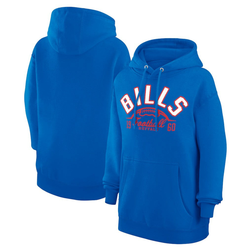 Buffalo Bills  Starter Unisex Half Ball Team Fleece Pullover Hoodie