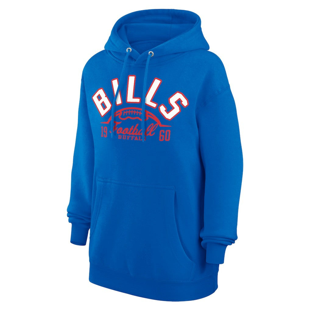 Buffalo Bills  Starter Unisex Half Ball Team Fleece Pullover Hoodie
