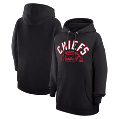 Kansas City Chiefs  Starter Unisex Half Ball Team Fleece Pullover Hoodie