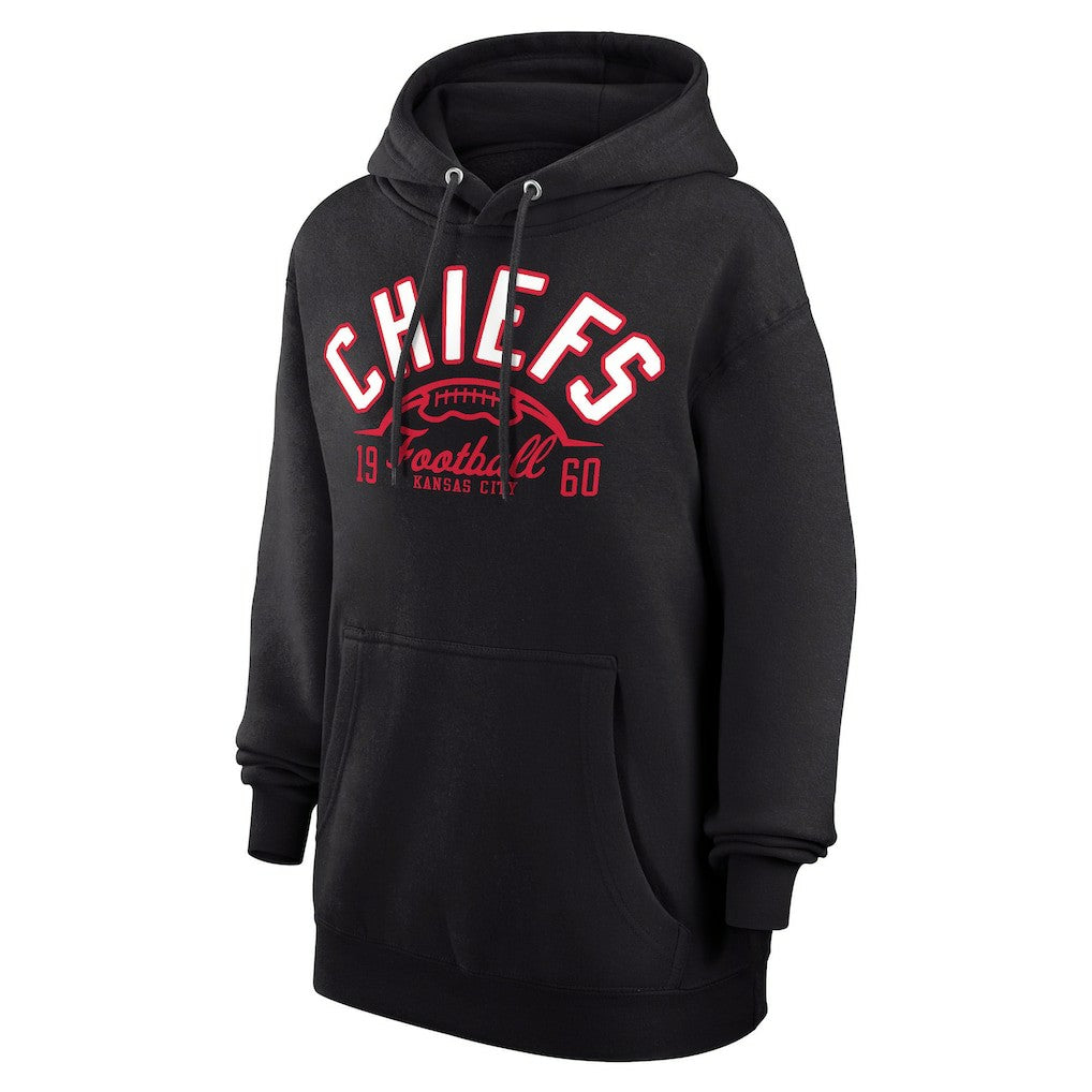 Kansas City Chiefs  Starter Unisex Half Ball Team Fleece Pullover Hoodie