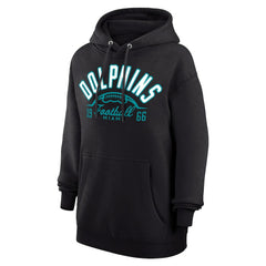 Miami Dolphins  Starter Unisex Half Ball Team Fleece Pullover Hoodie