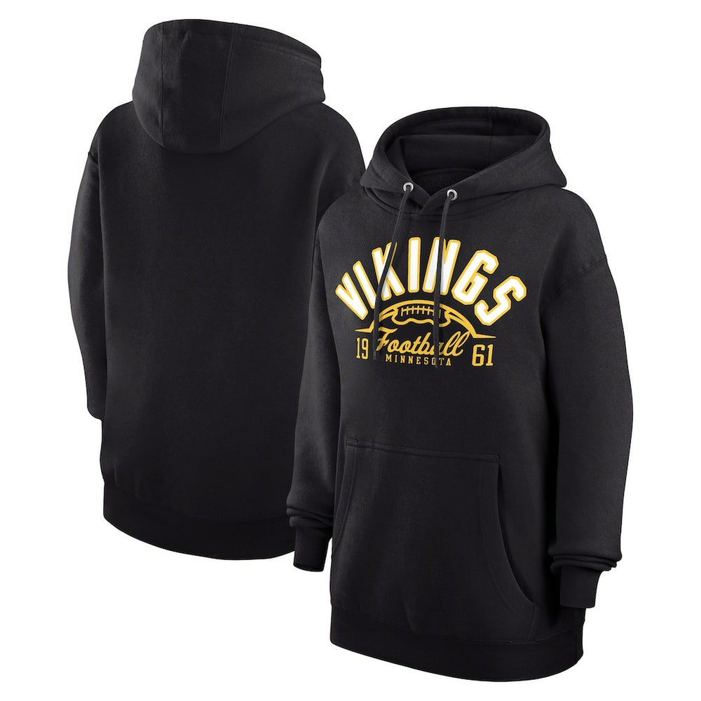 Minnesota Vikings  Starter Unisex Half Ball Team Fleece Pullover Hoodie