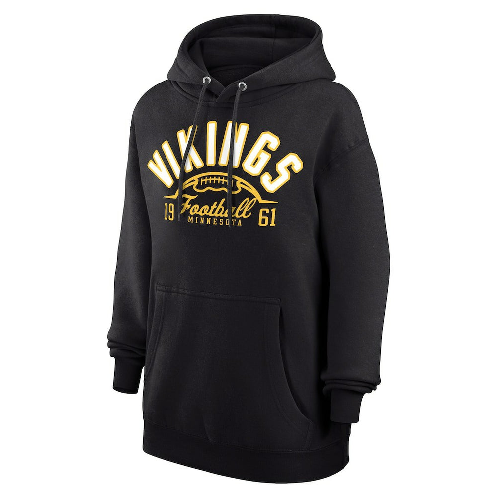 Minnesota Vikings  Starter Unisex Half Ball Team Fleece Pullover Hoodie