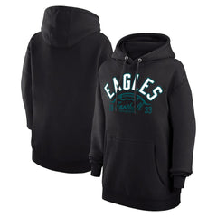 Philadelphia Eagles  Starter Unisex Half Ball Team Fleece Pullover Hoodie