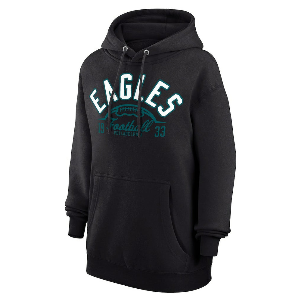 Philadelphia Eagles  Starter Unisex Half Ball Team Fleece Pullover Hoodie