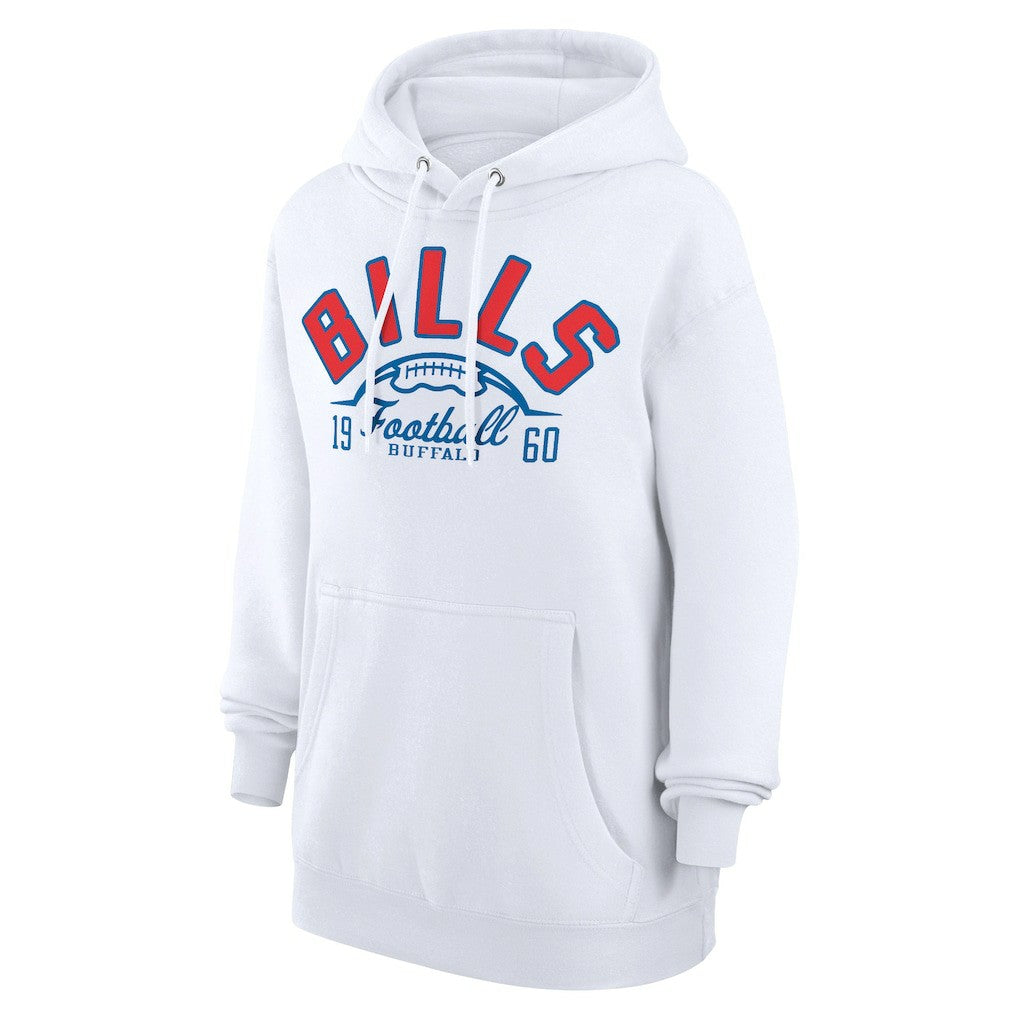 Buffalo Bills  Starter Unisex Half Ball Team Fleece Pullover Hoodie