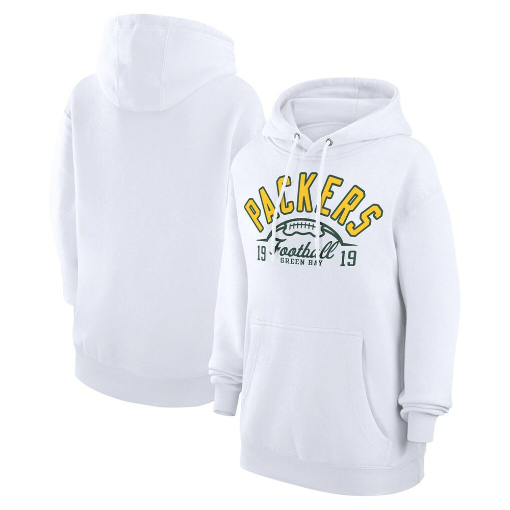 Green Bay Packers  Starter Unisex Half Ball Team Fleece Pullover Hoodie