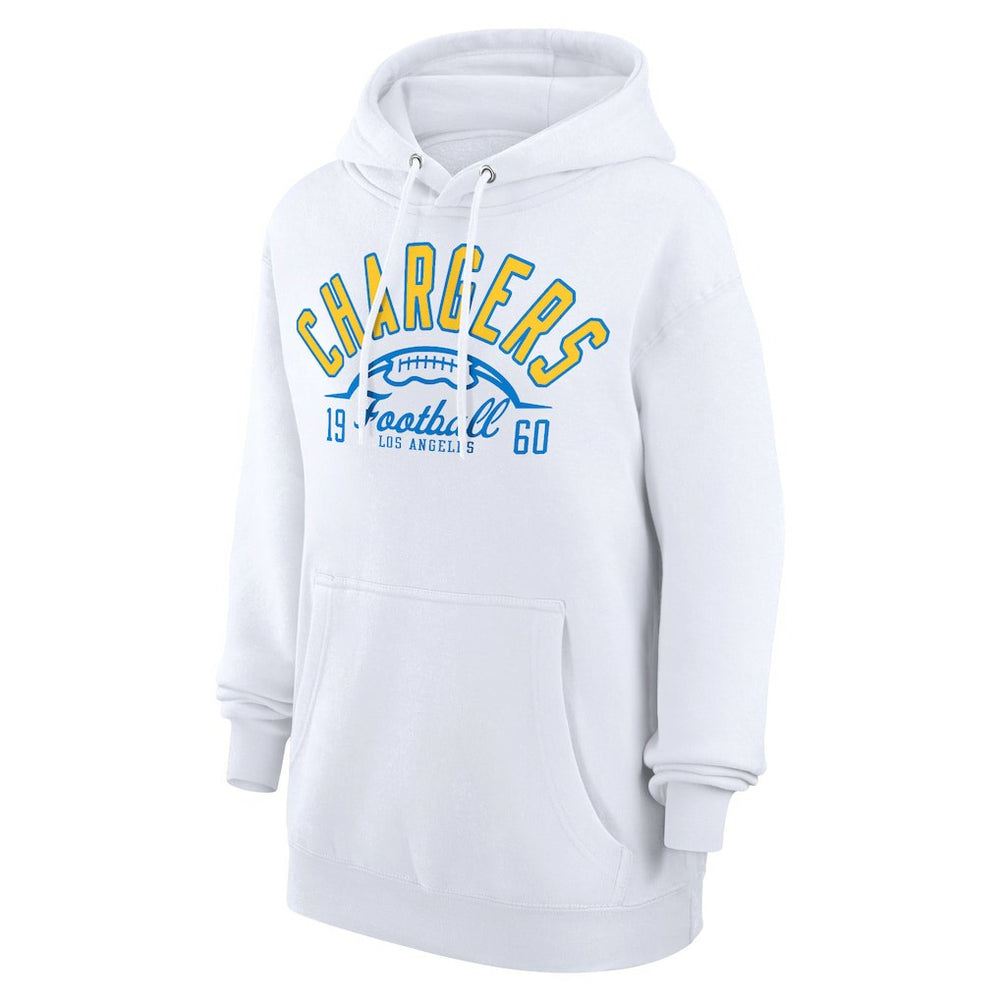 Los Angeles Chargers  Starter Unisex Half Ball Team Fleece Pullover Hoodie