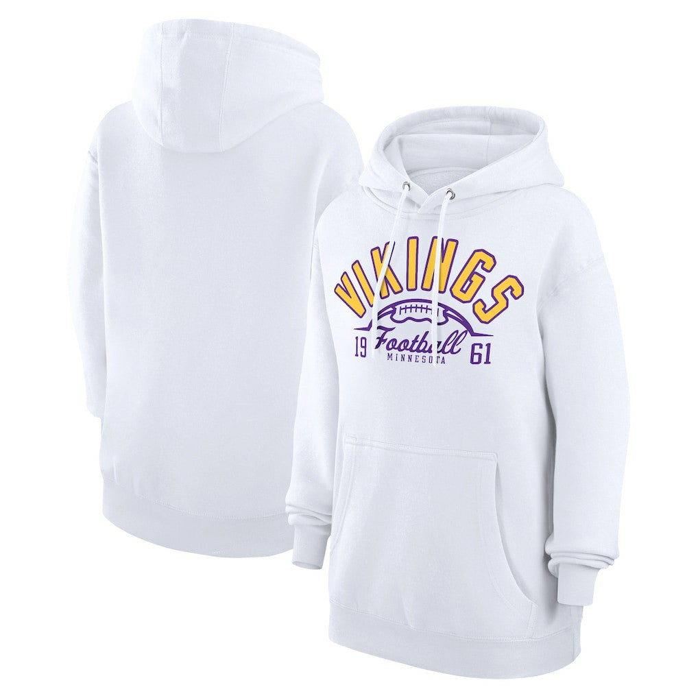 Minnesota Vikings  Starter Unisex Half Ball Team Fleece Pullover Hoodie