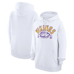 Minnesota Vikings  Starter Unisex Half Ball Team Fleece Pullover Hoodie