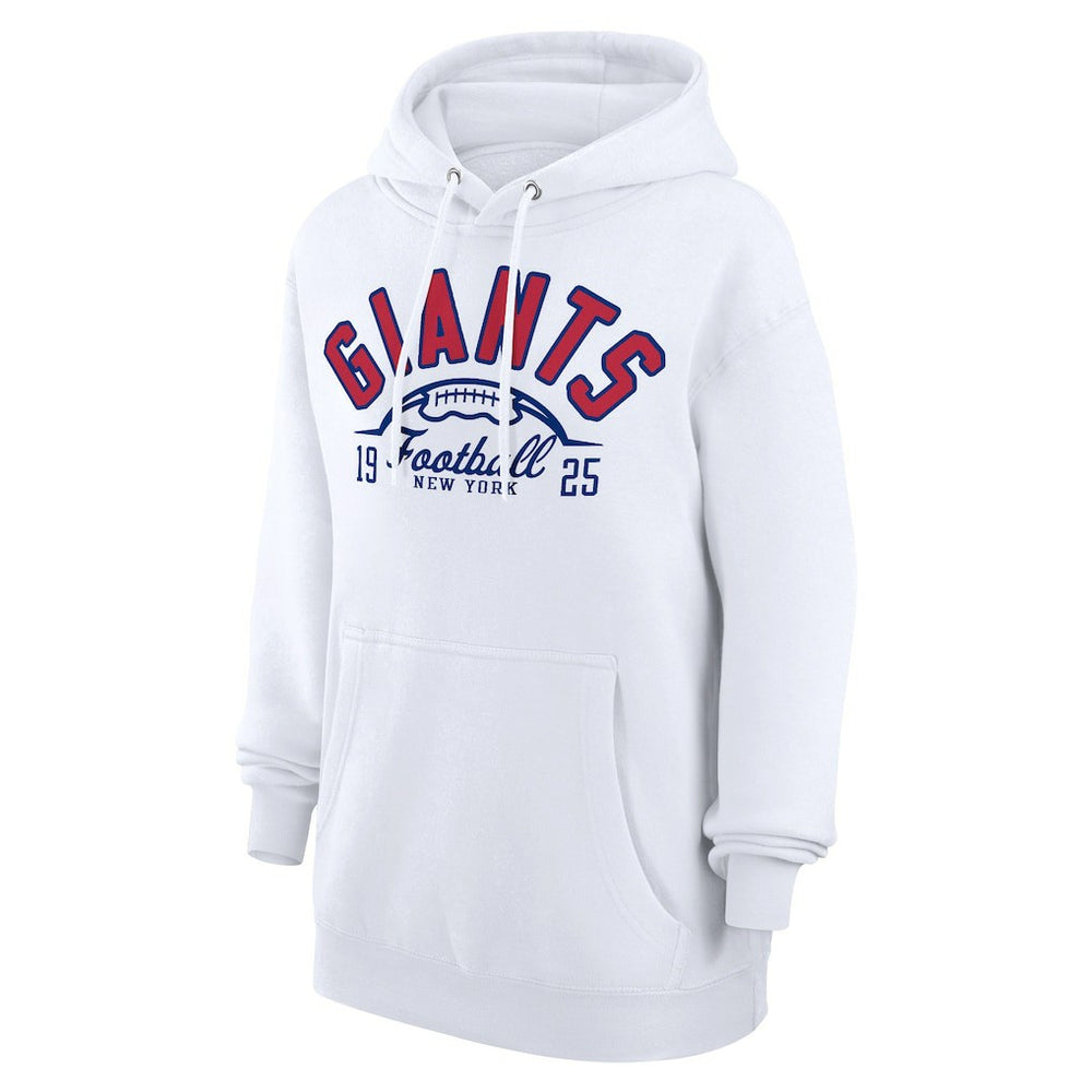 New York Giants  Starter Unisex Half Ball Team Fleece Pullover Hoodie