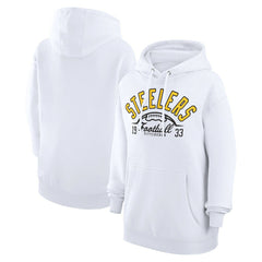 Pittsburgh Steelers  Starter Unisex Half Ball Team Fleece Pullover Hoodie